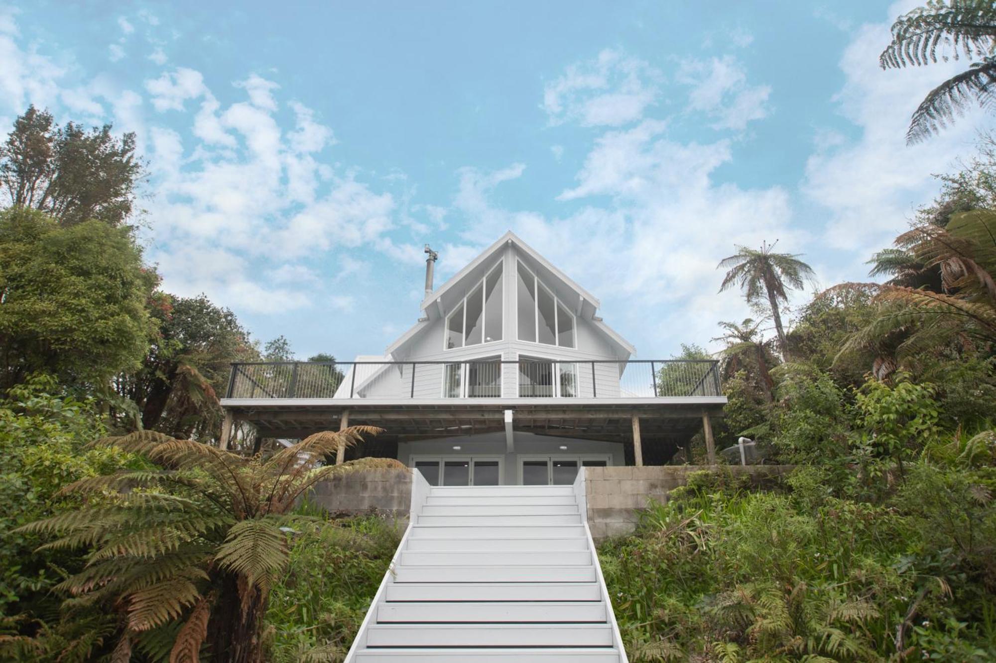 Okere Lakehouse Retreat Okere Falls Buitenkant foto