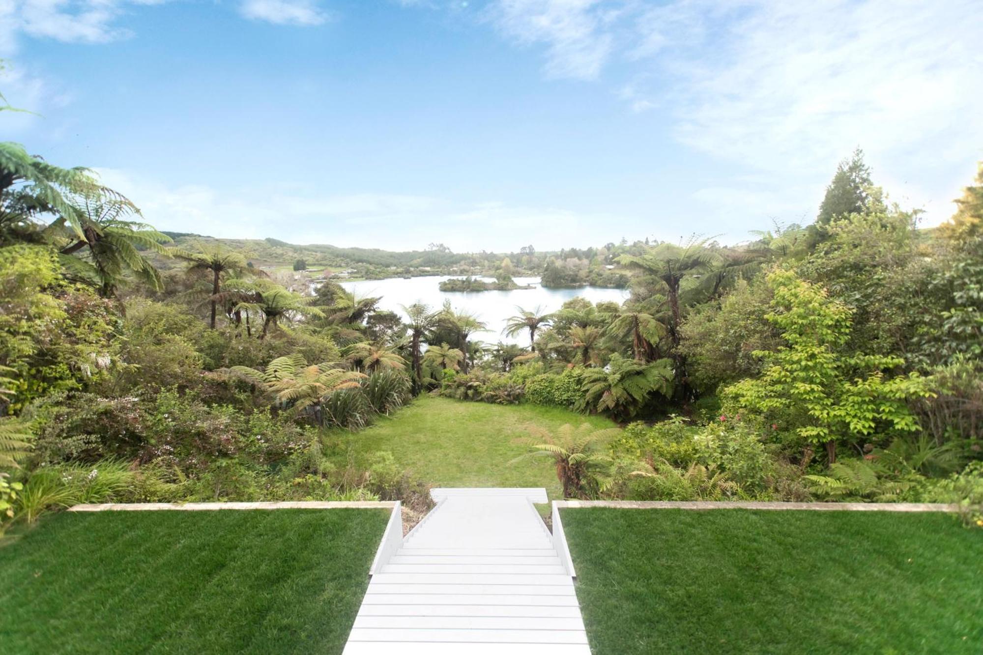 Okere Lakehouse Retreat Okere Falls Buitenkant foto