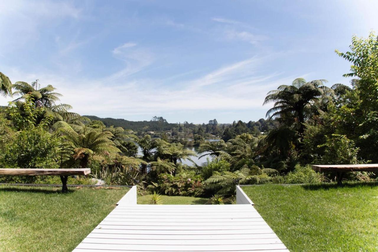 Okere Lakehouse Retreat Okere Falls Buitenkant foto