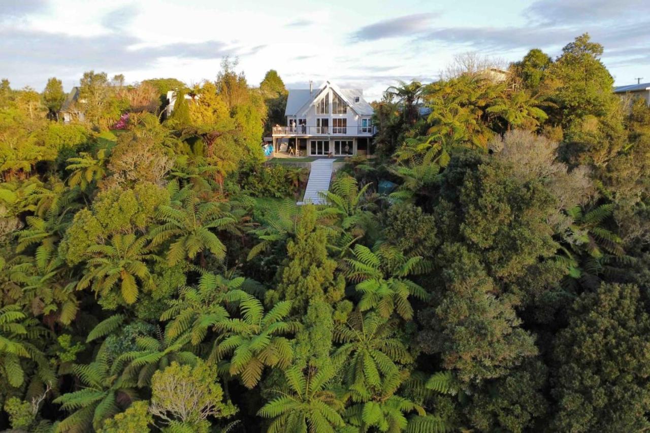Okere Lakehouse Retreat Okere Falls Buitenkant foto